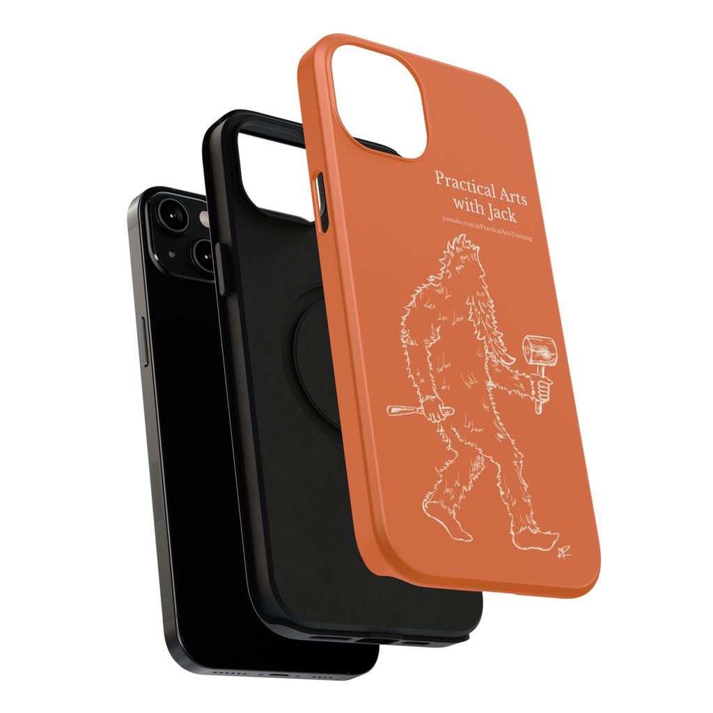 Crafty Jack's Impact-Resistant Phone Case (Rust)