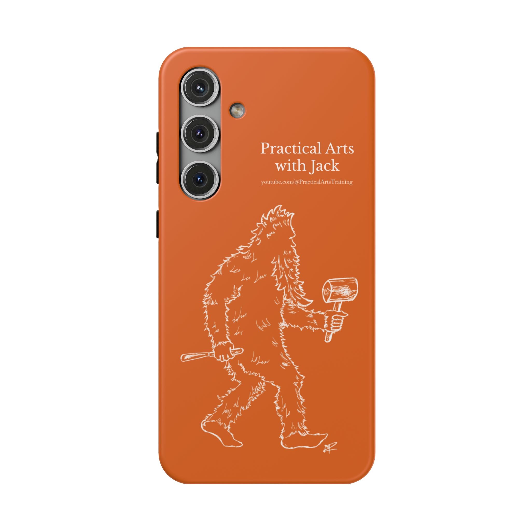 Crafty Jack's Impact-Resistant Phone Case (Rust)