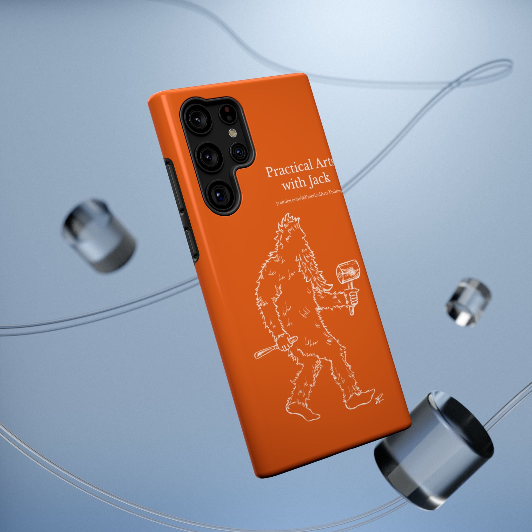 Crafty Jack's Impact-Resistant Phone Case (Rust)