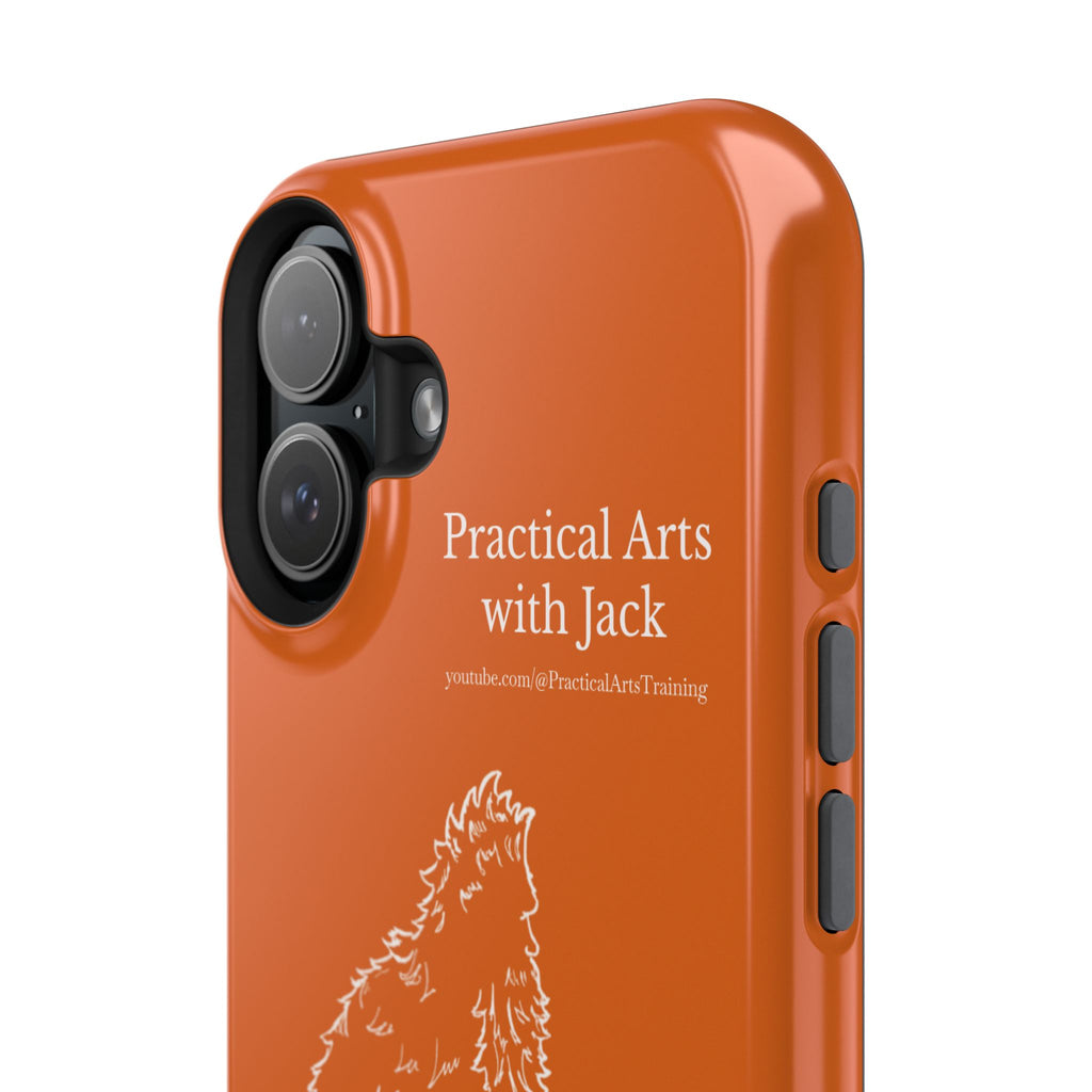 Crafty Jack's Impact-Resistant Phone Case (Rust)
