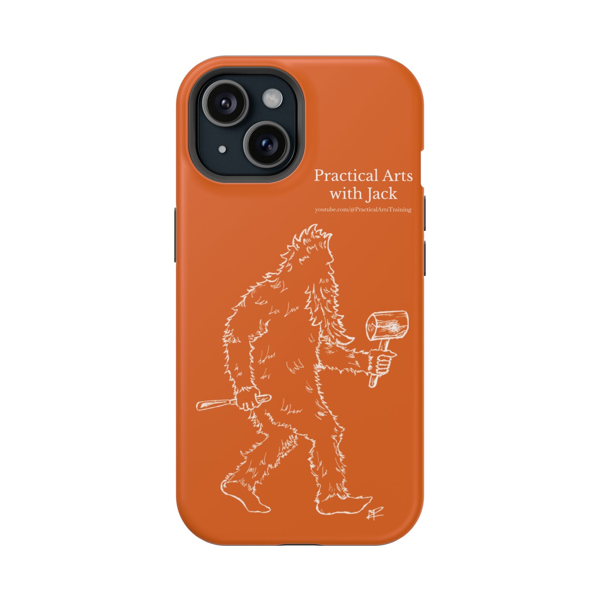 Crafty Jack's Impact-Resistant Phone Case (Rust)