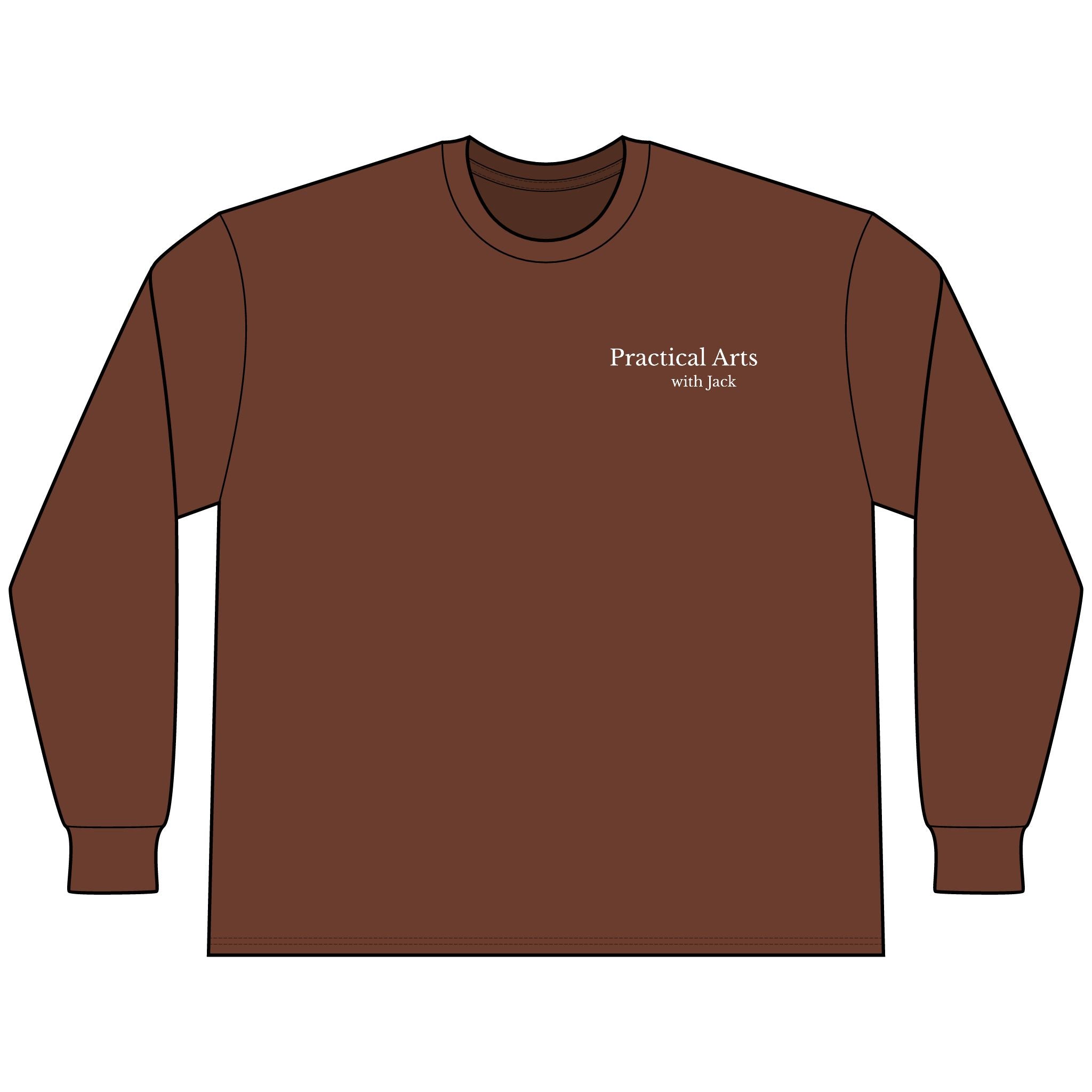 Langarmshirt „Crafty Jack“ Sasquatch — Shirt für praktische Künste