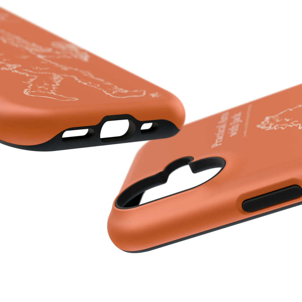 Crafty Jack's Impact-Resistant Phone Case (Rust)