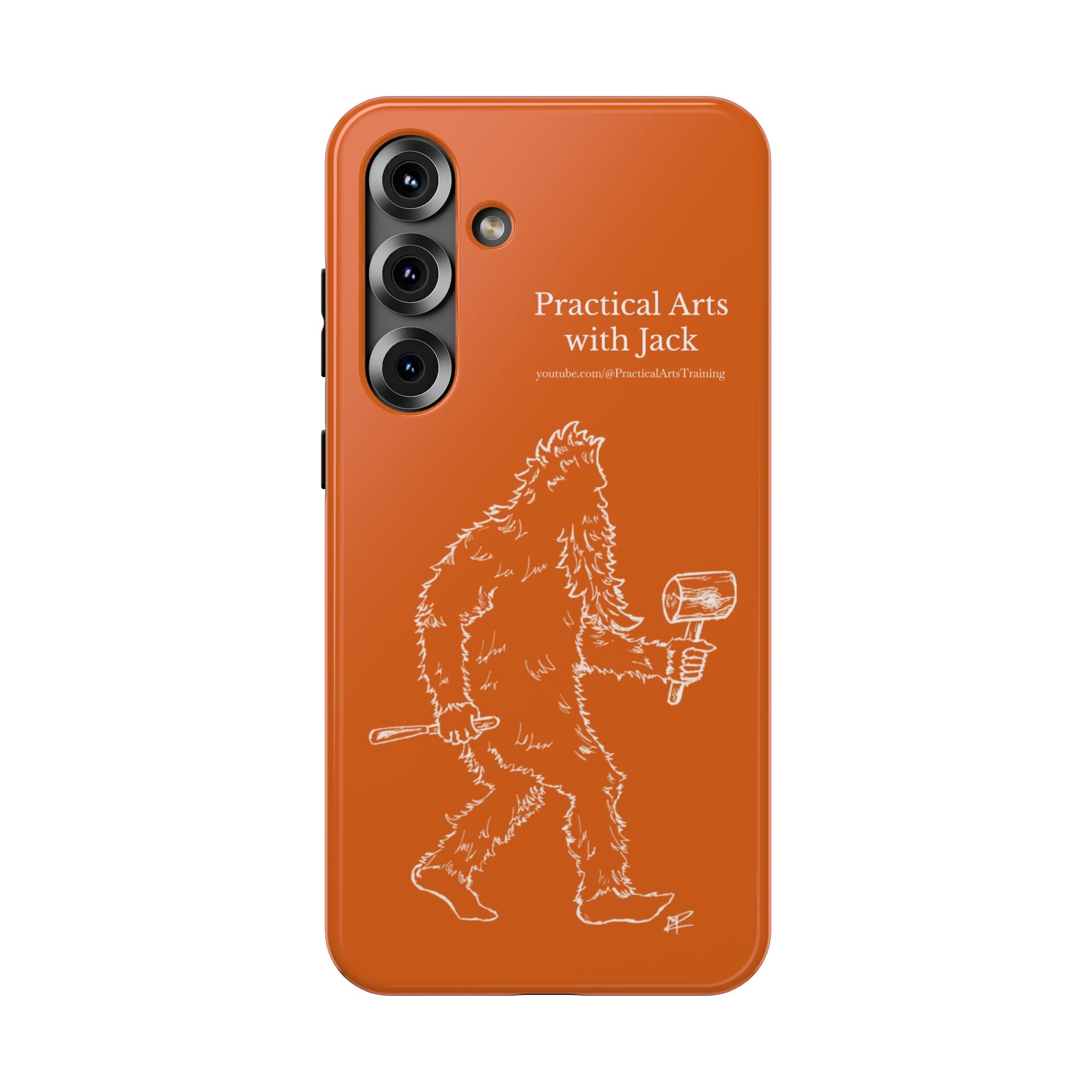 Crafty Jack's Impact-Resistant Phone Case (Rust)