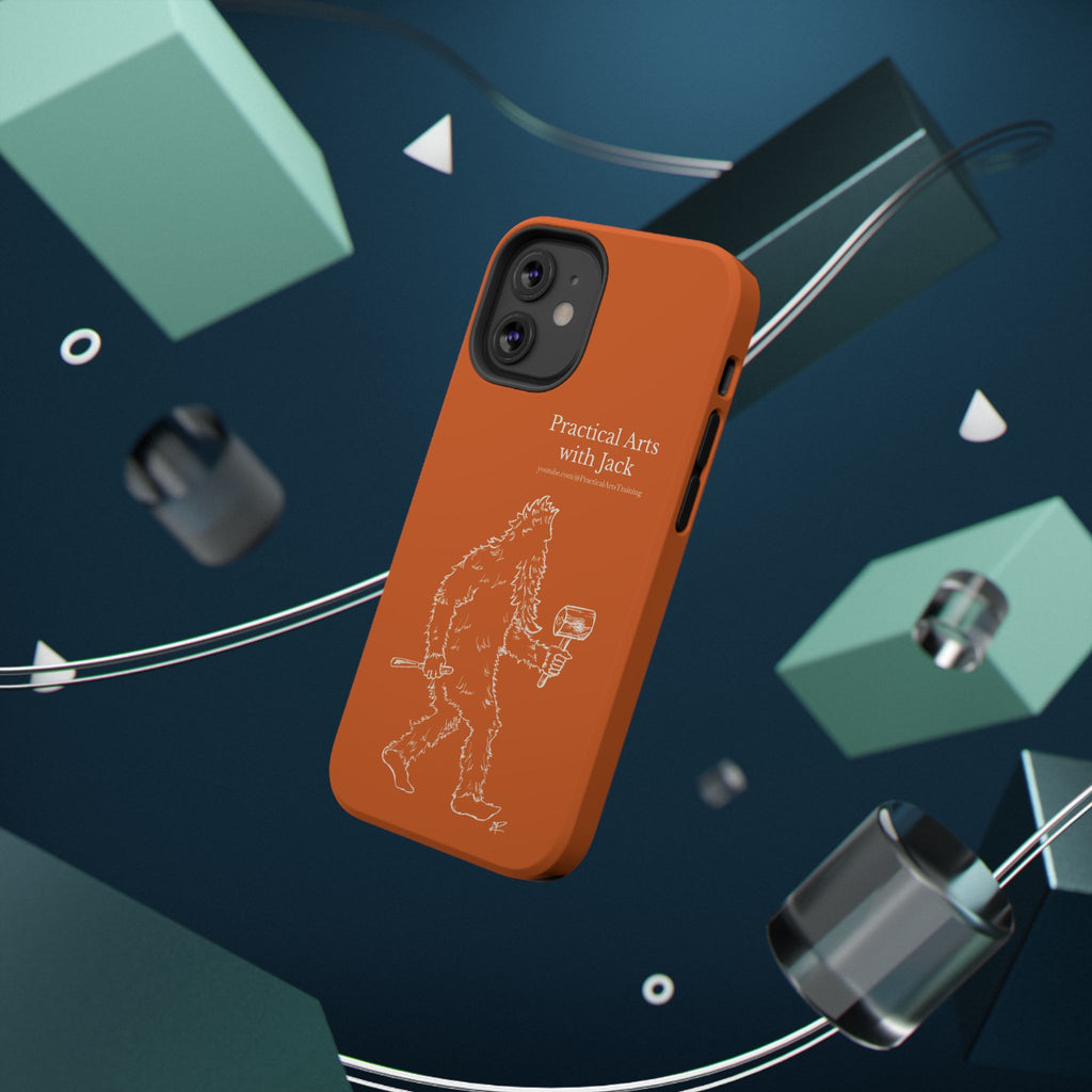 Crafty Jack's Impact-Resistant Phone Case (Rust)