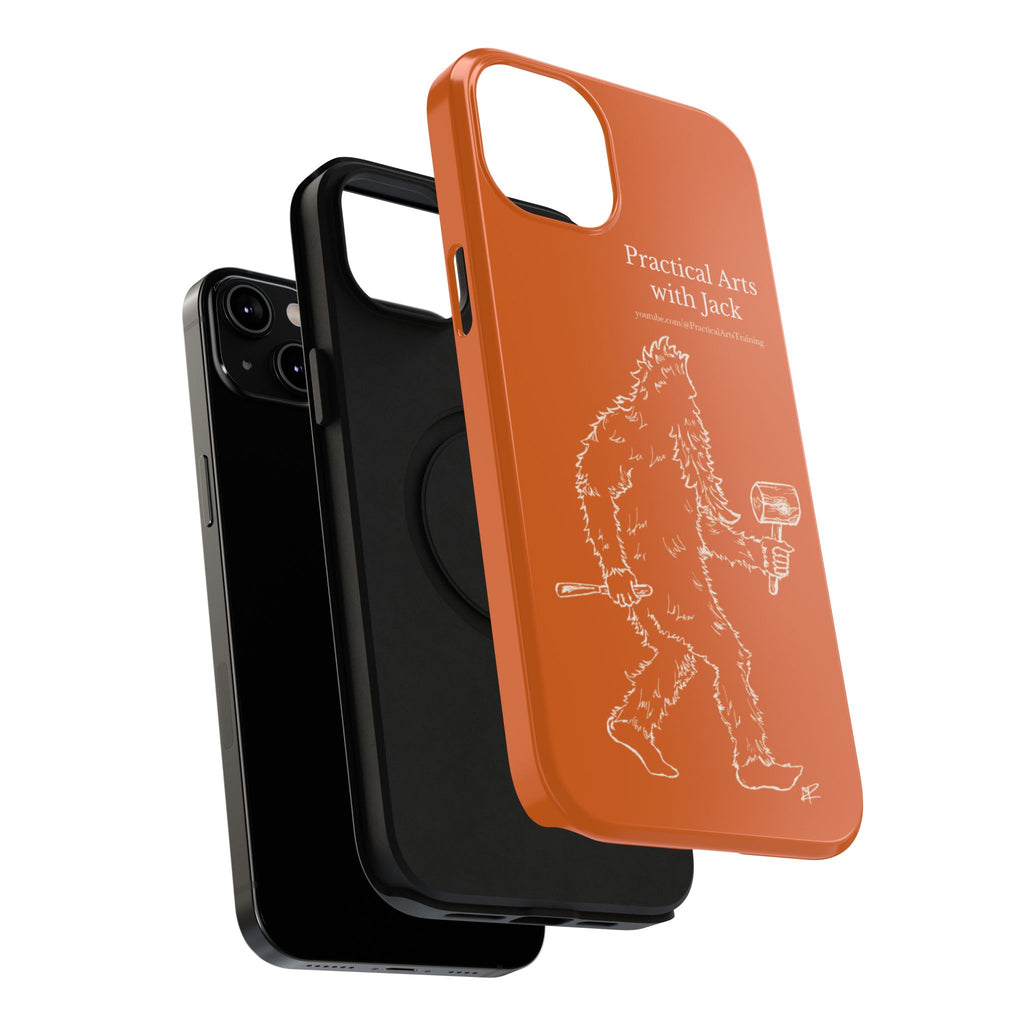 Crafty Jack's Impact-Resistant Phone Case (Rust)