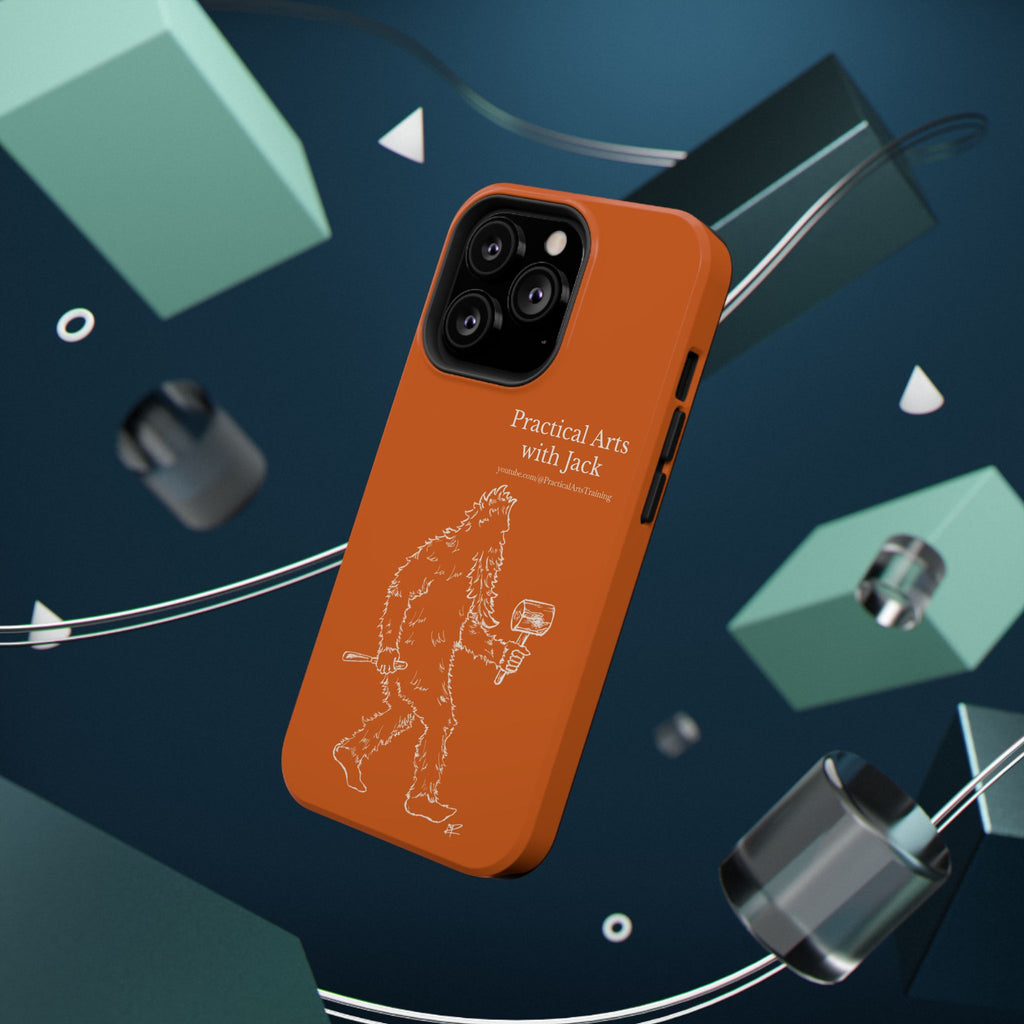 Crafty Jack's Impact-Resistant Phone Case (Rust)