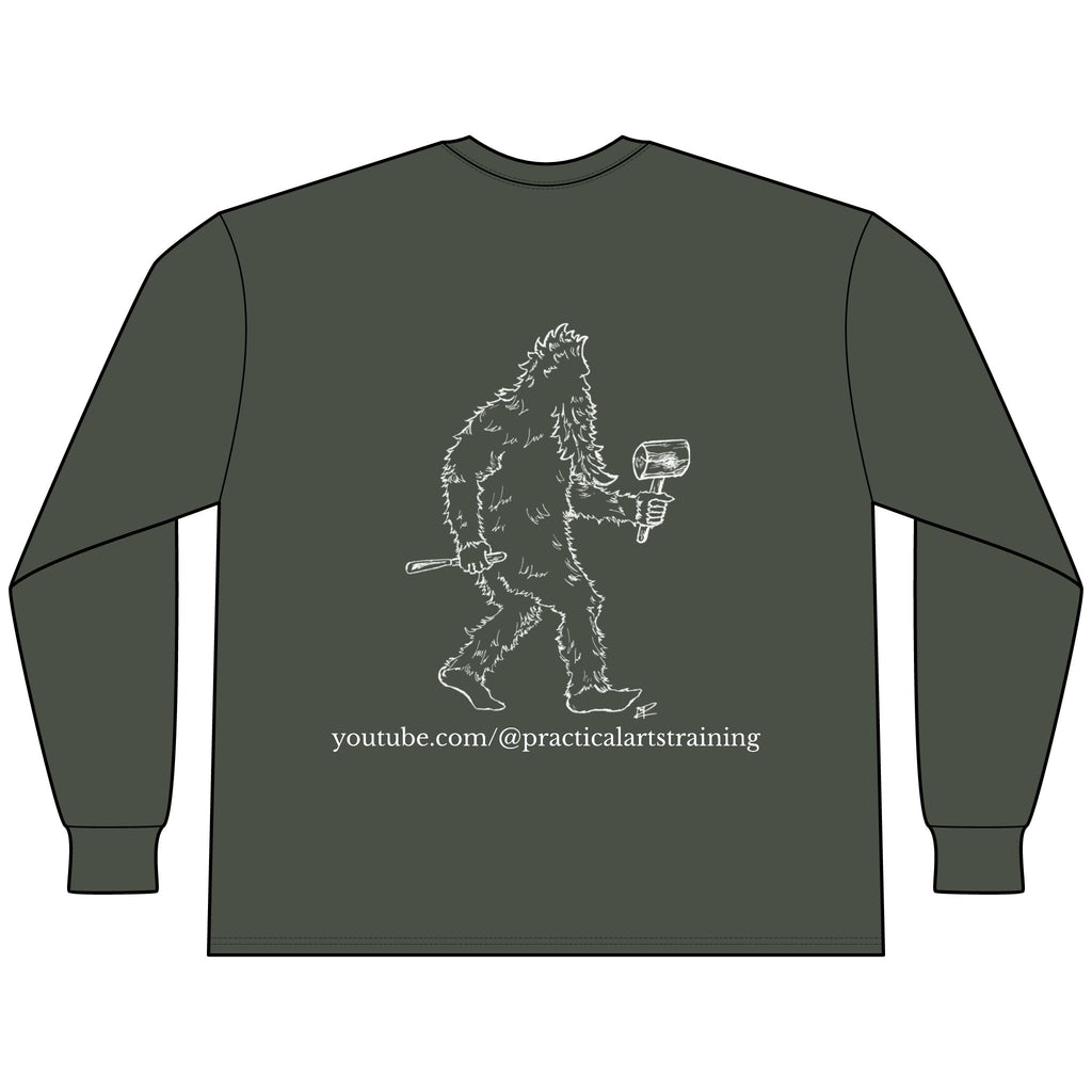 Langarmshirt „Crafty Jack“ Sasquatch — Shirt für praktische Künste