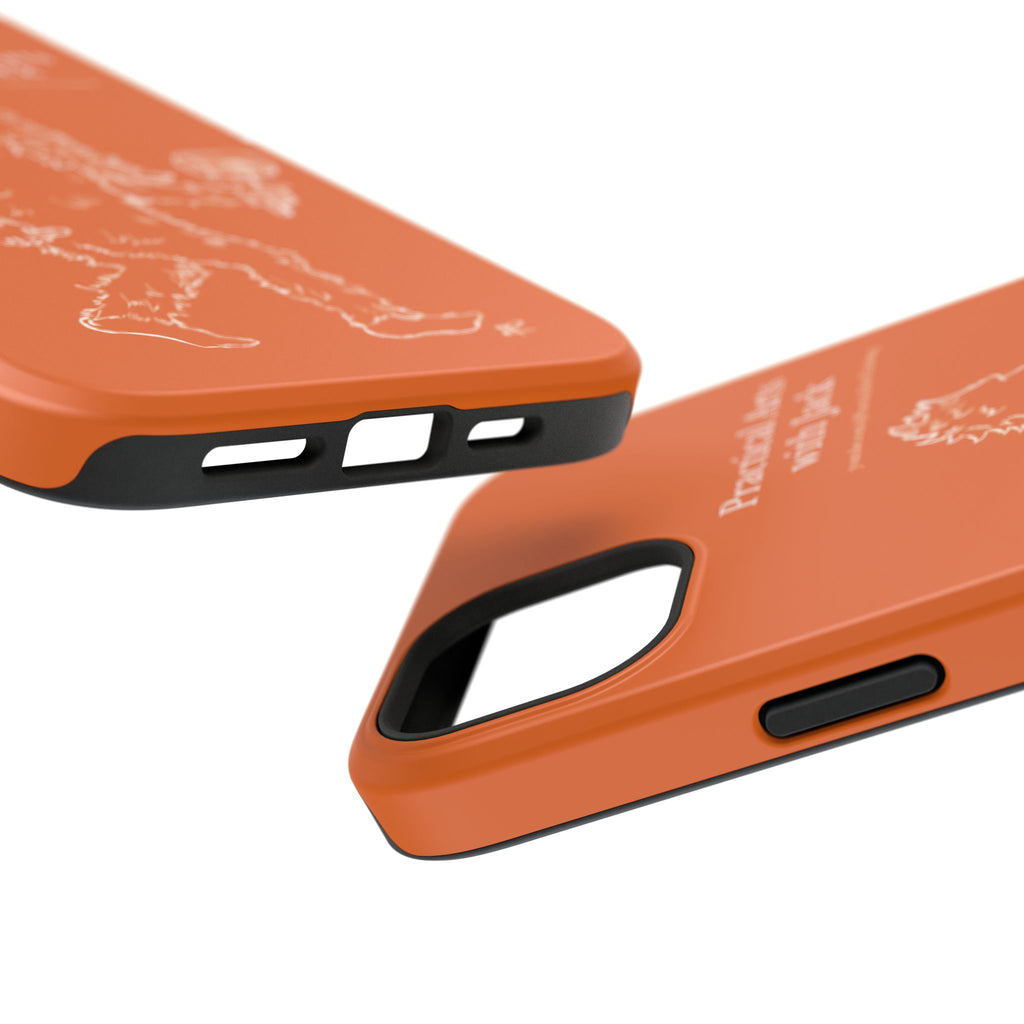 Crafty Jack's Impact-Resistant Phone Case (Rust)