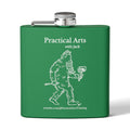 Crafty Jack the Sasquatch Woodcarver Flask — 6oz Stainless Steel