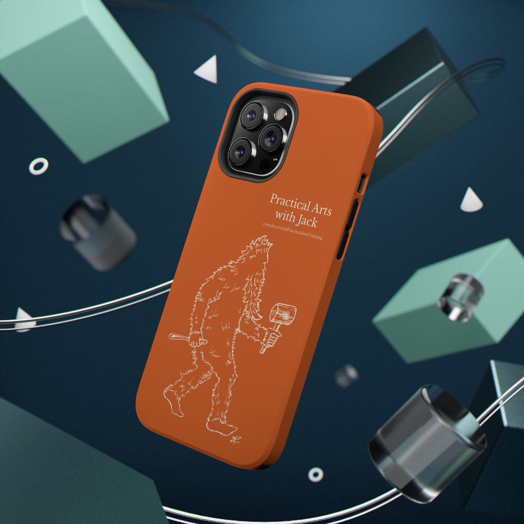 Crafty Jack's Impact-Resistant Phone Case (Rust)