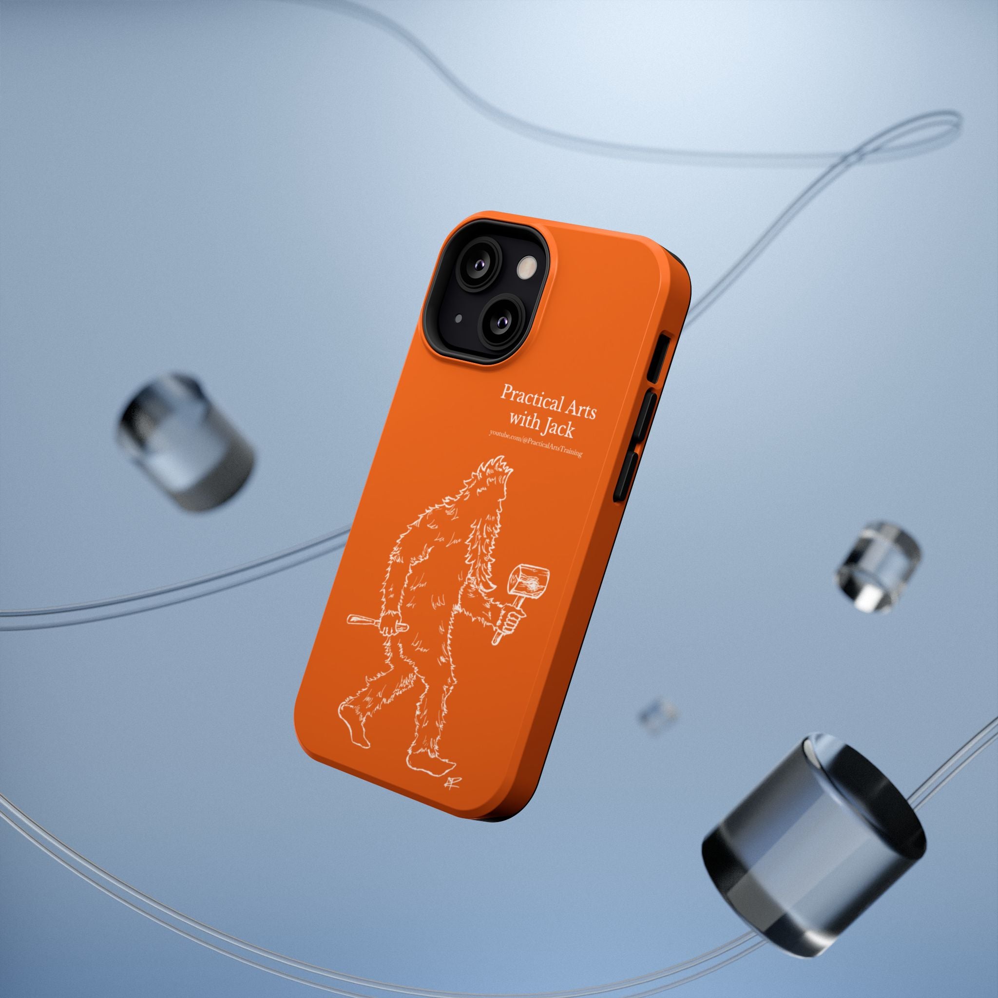 Crafty Jack's Impact-Resistant Phone Case (Rust)