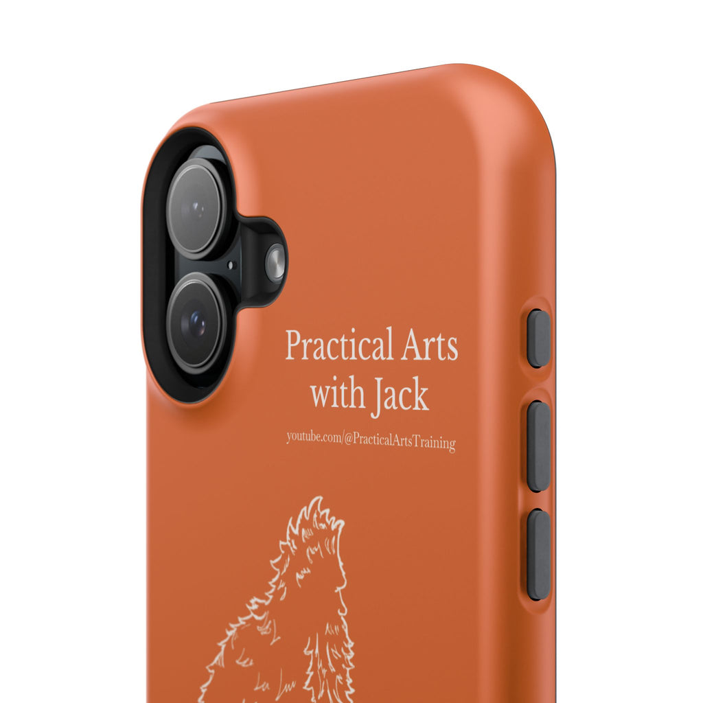 Crafty Jack's Impact-Resistant Phone Case (Rust)