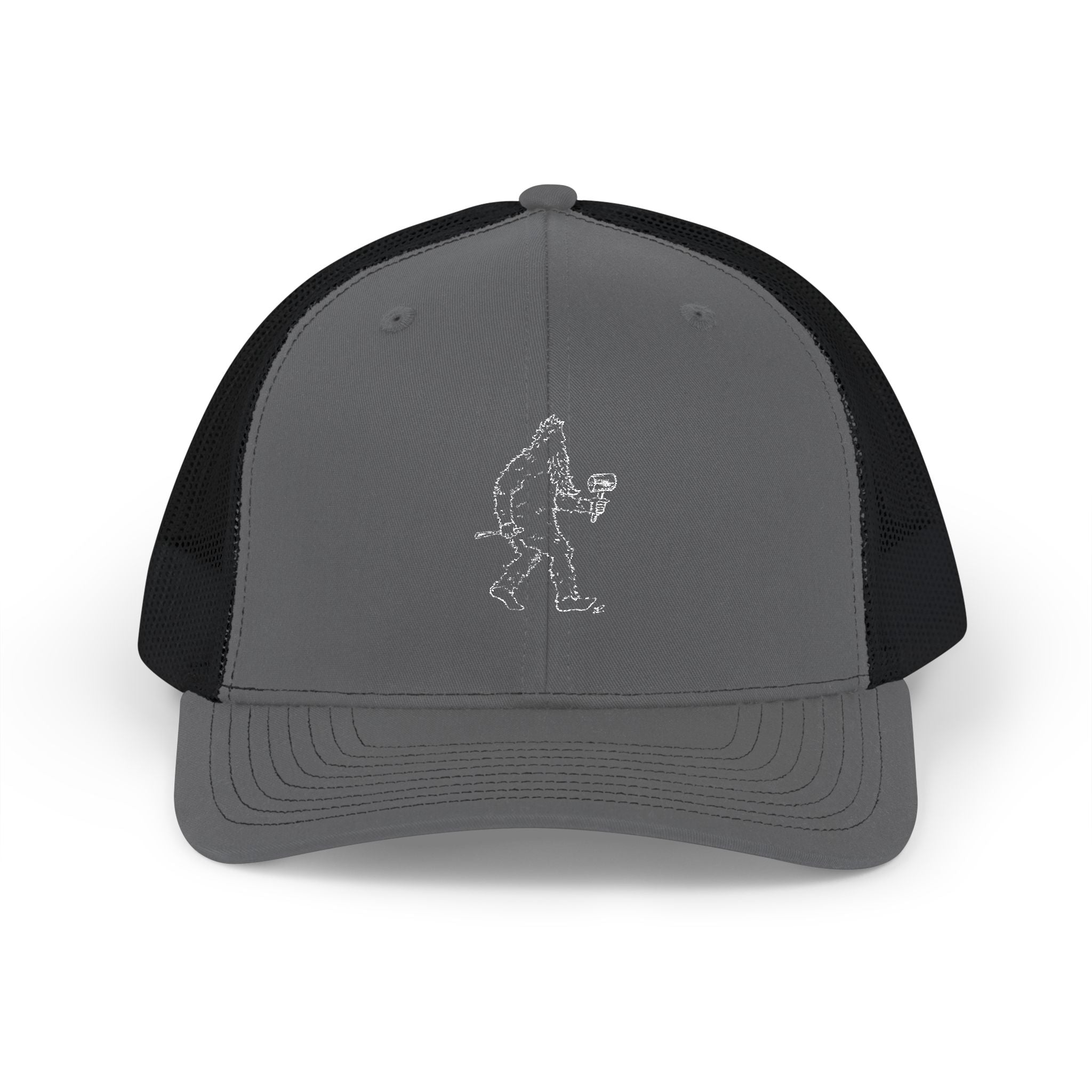 “Crafty Jack” Trucker-Cap — Gesticktes Sasquatch-Logo