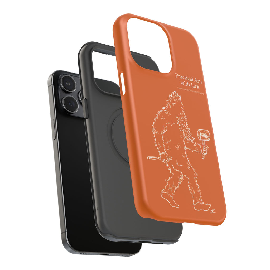 Crafty Jack's Impact-Resistant Phone Case (Rust)