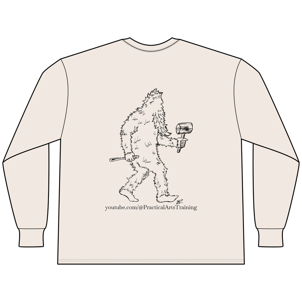 Langarmshirt „Crafty Jack“ Sasquatch — Shirt für praktische Künste
