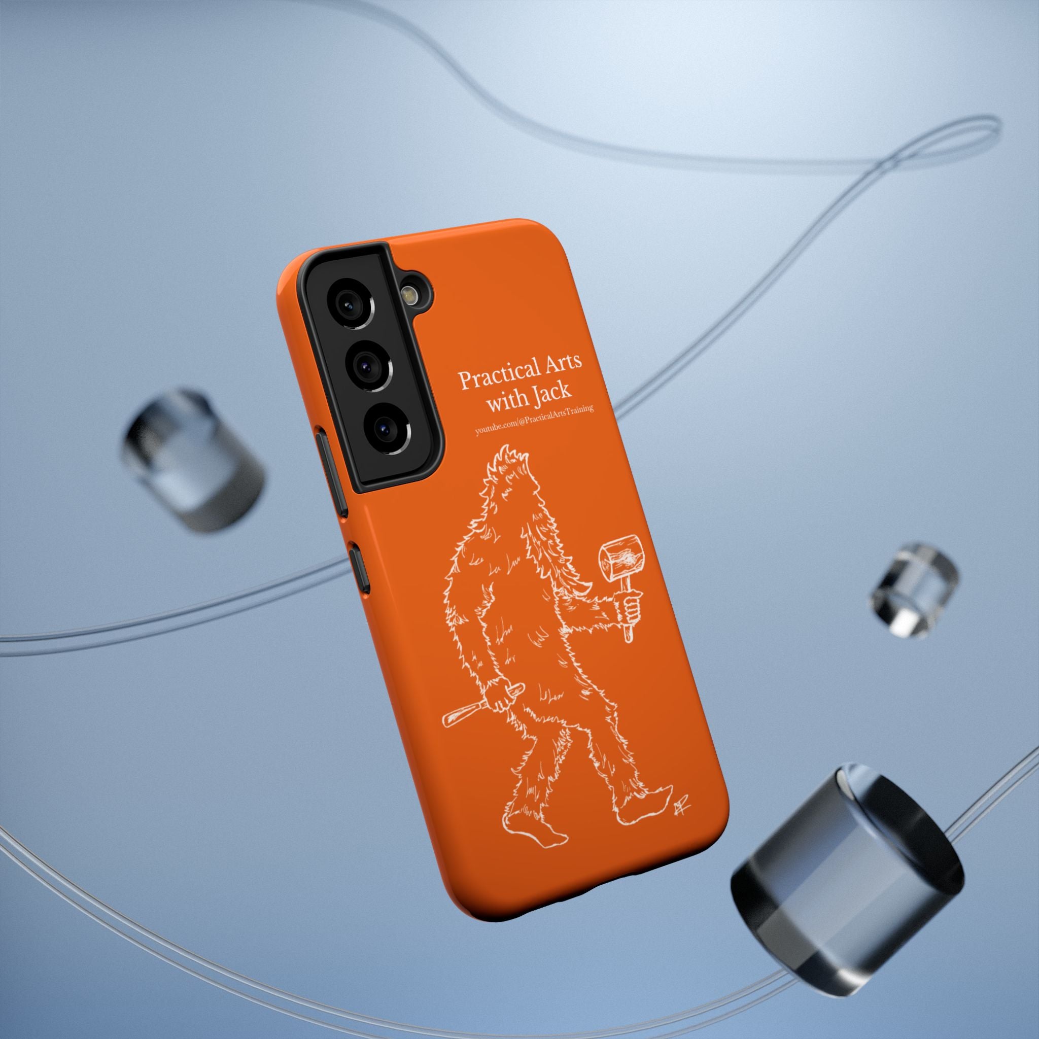 Crafty Jack's Impact-Resistant Phone Case (Rust)