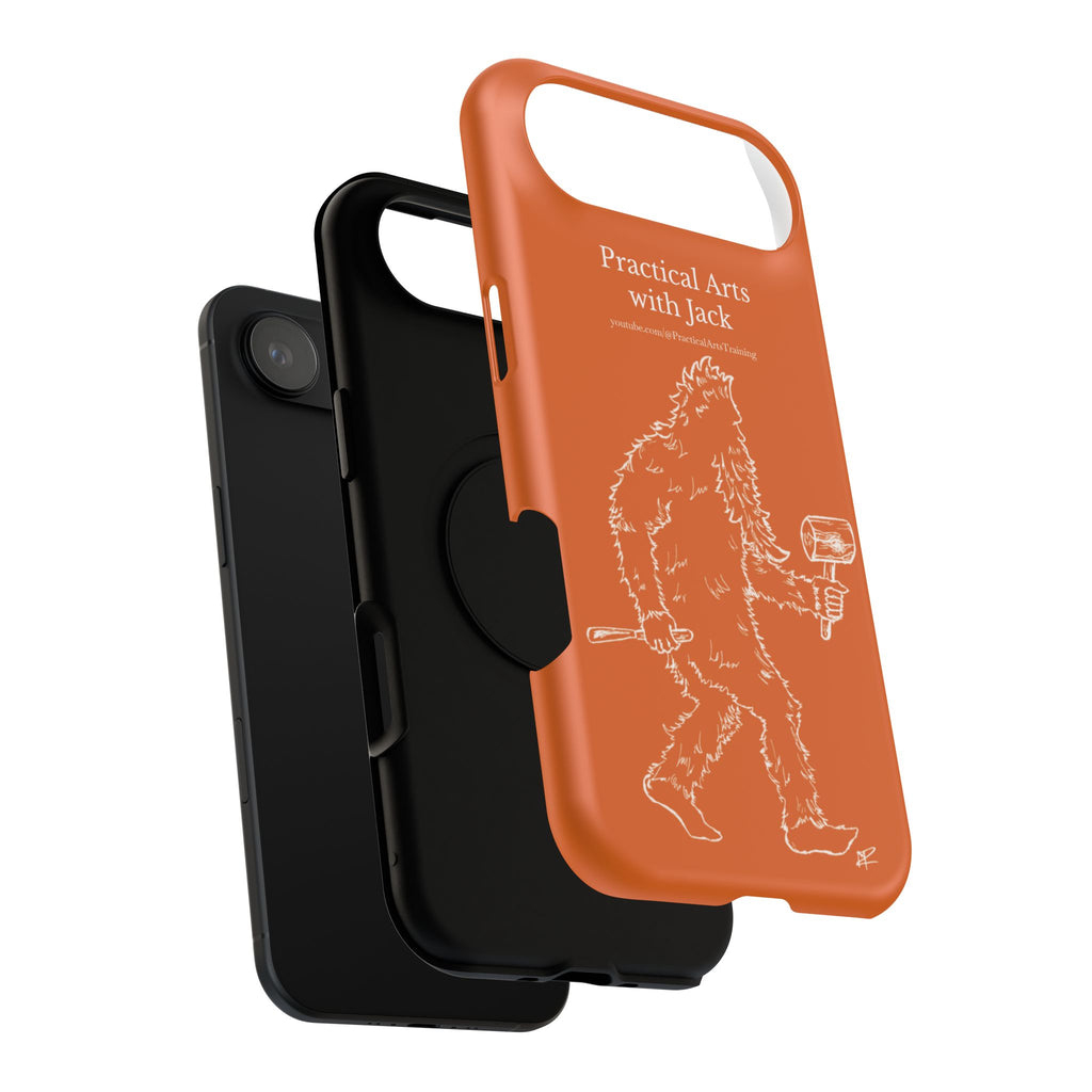 Crafty Jack's Impact-Resistant Phone Case (Rust)