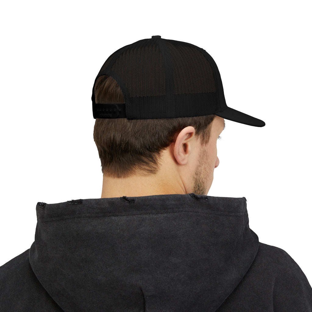 “Crafty Jack” Trucker-Cap — Gesticktes Sasquatch-Logo