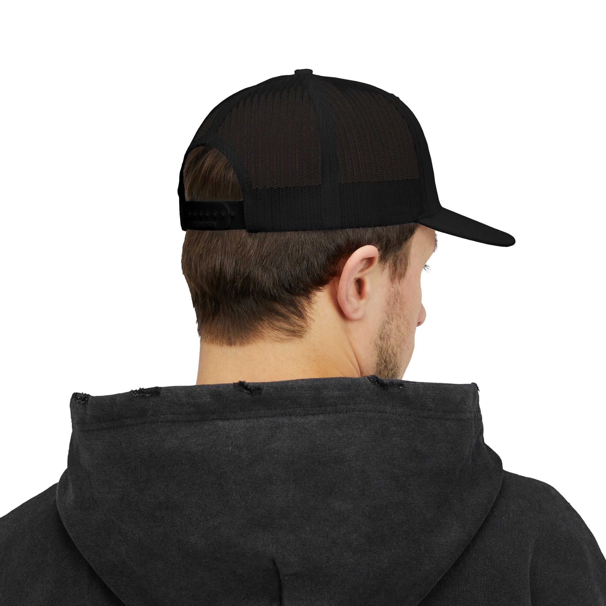 “Crafty Jack” Trucker-Cap — Gesticktes Sasquatch-Logo