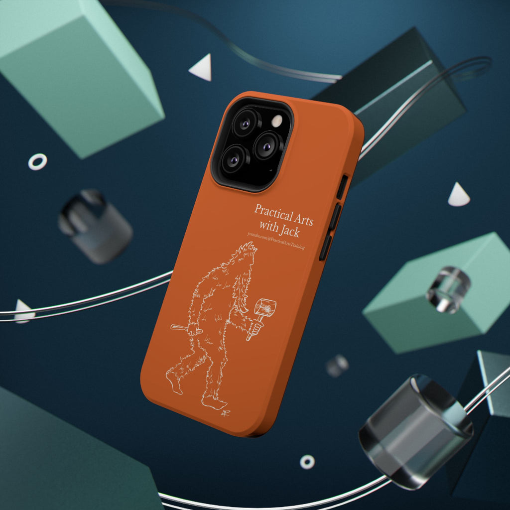 Crafty Jack's Impact-Resistant Phone Case (Rust)
