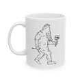 Crafty Jack's Sasquatch Graphic Mug in White —  (11oz/15oz)