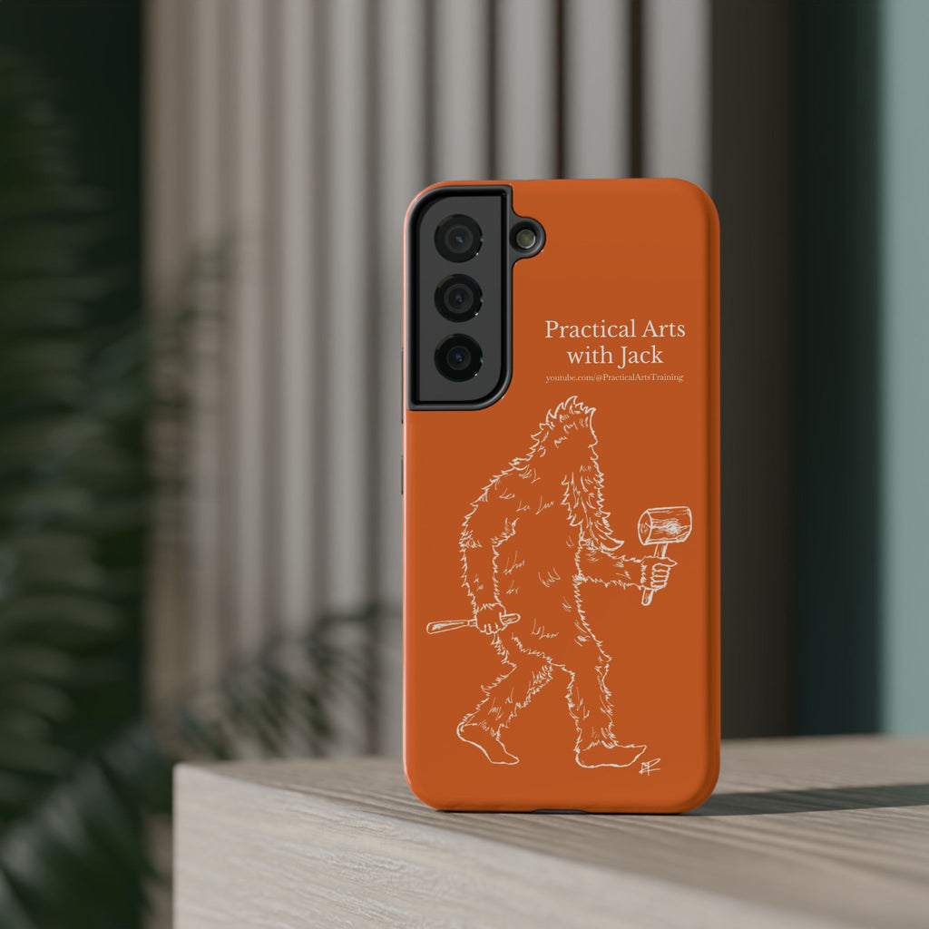 Crafty Jack's Impact-Resistant Phone Case (Rust)