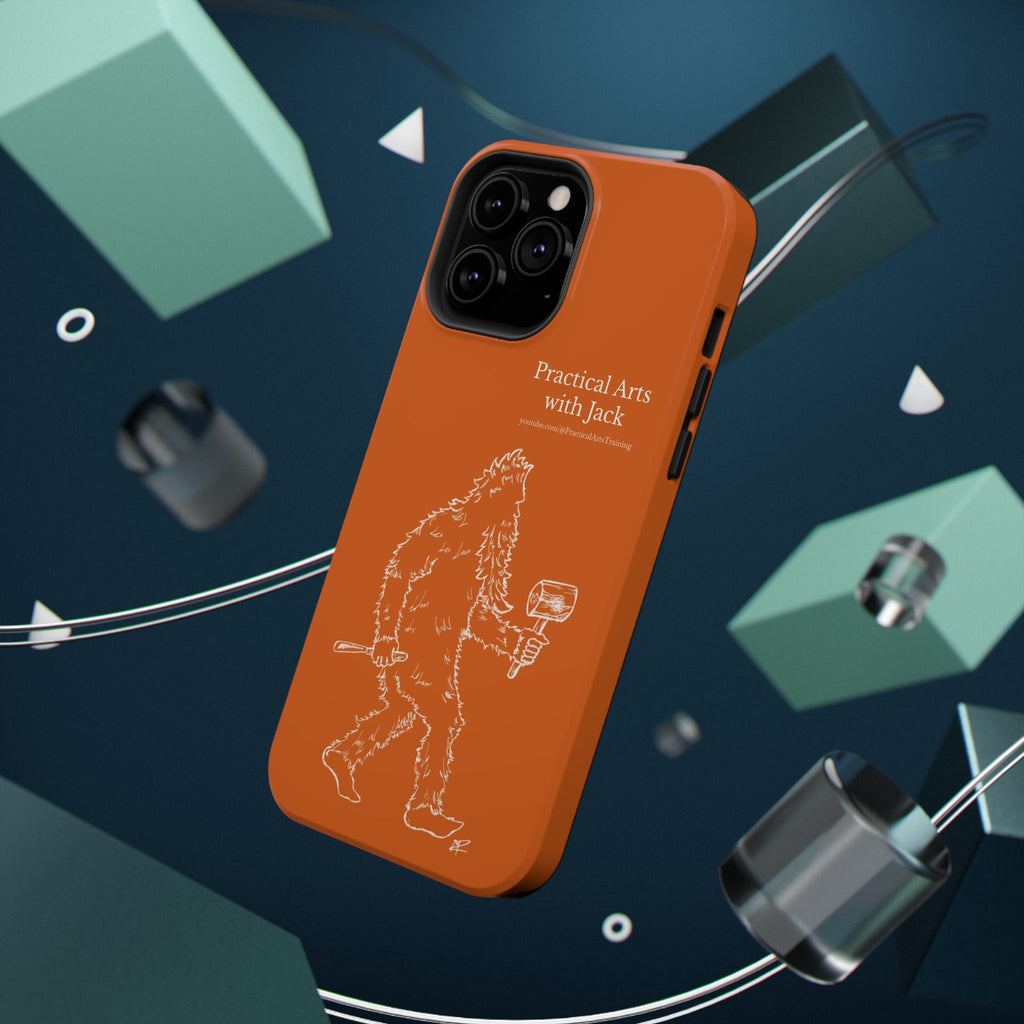 Crafty Jack's Impact-Resistant Phone Case (Rust)