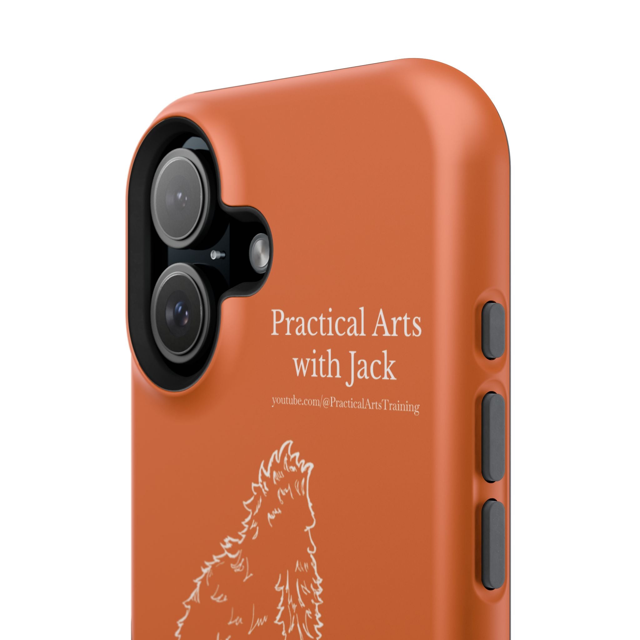 Crafty Jack's Impact-Resistant Phone Case (Rust)