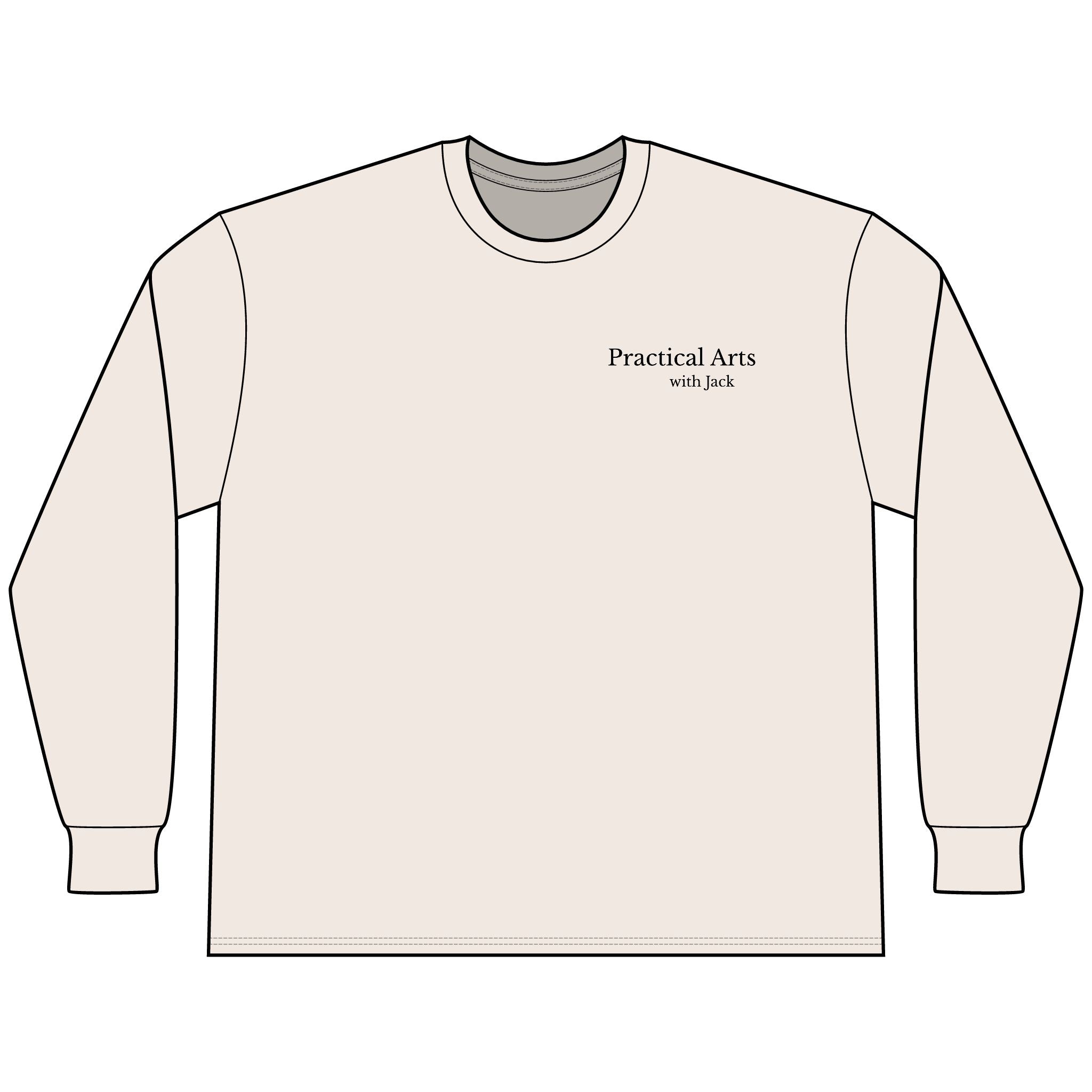 Langarmshirt „Crafty Jack“ Sasquatch — Shirt für praktische Künste