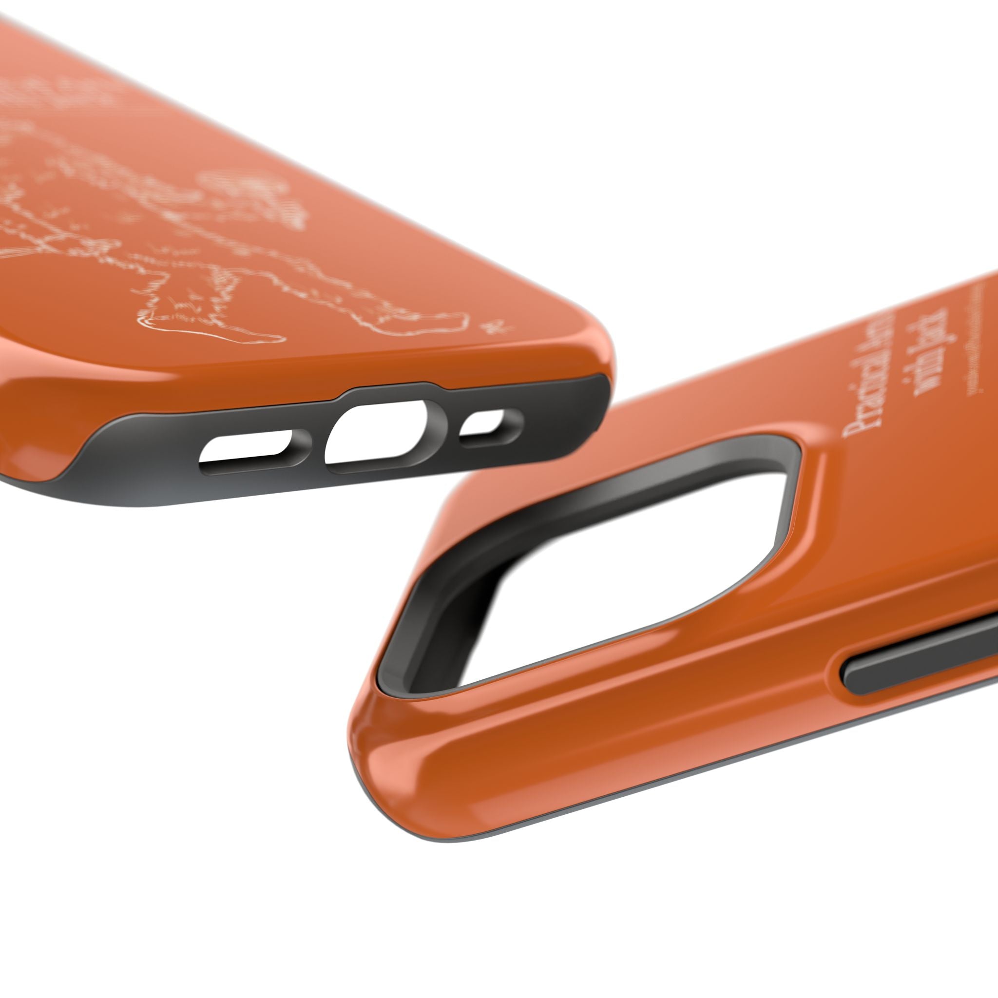 Crafty Jack's Impact-Resistant Phone Case (Rust)