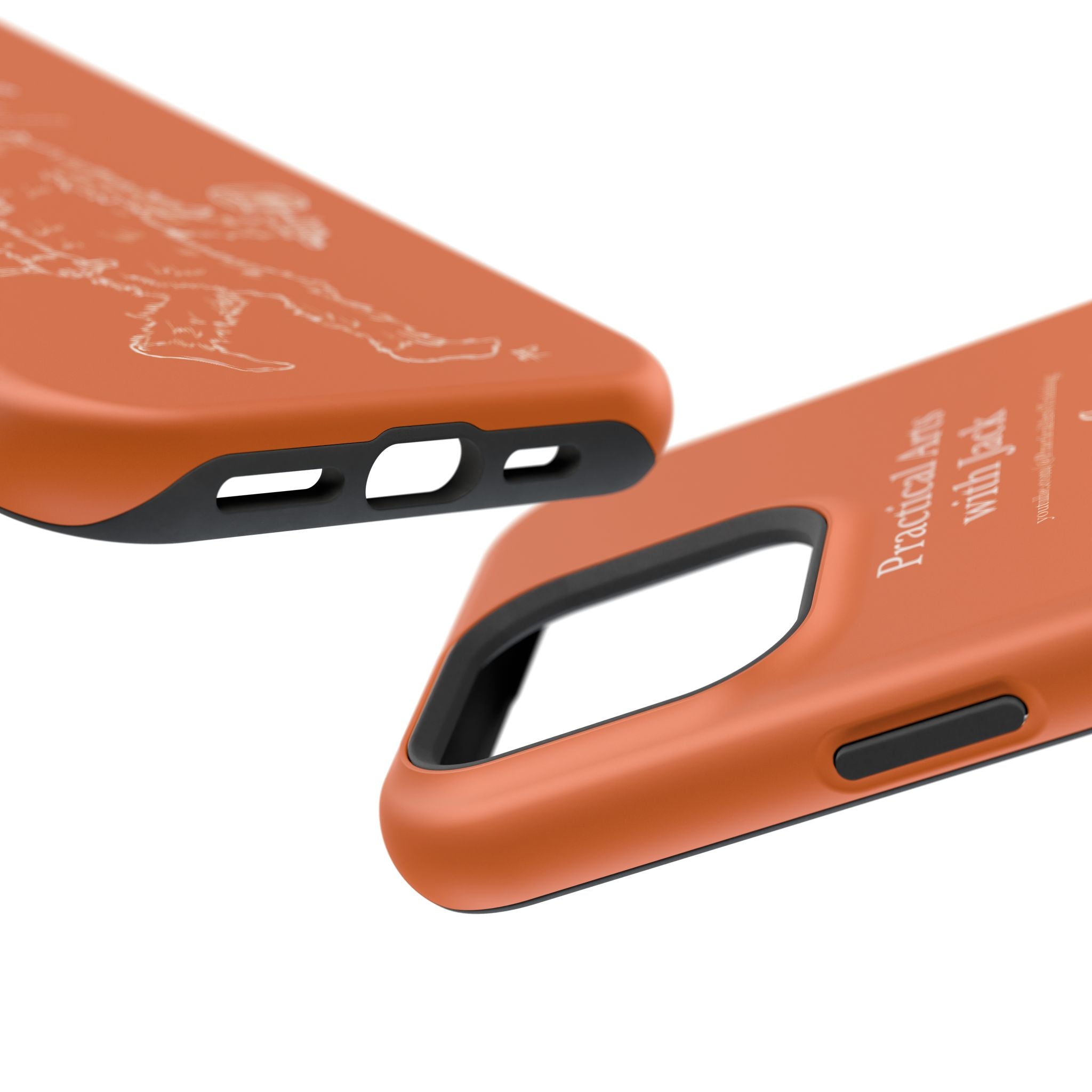 Crafty Jack's Impact-Resistant Phone Case (Rust)