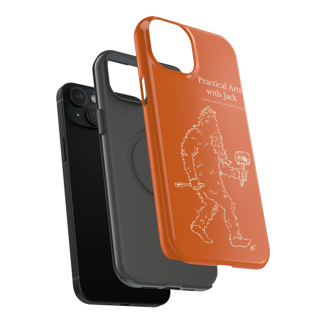 Crafty Jack's Impact-Resistant Phone Case (Rust)