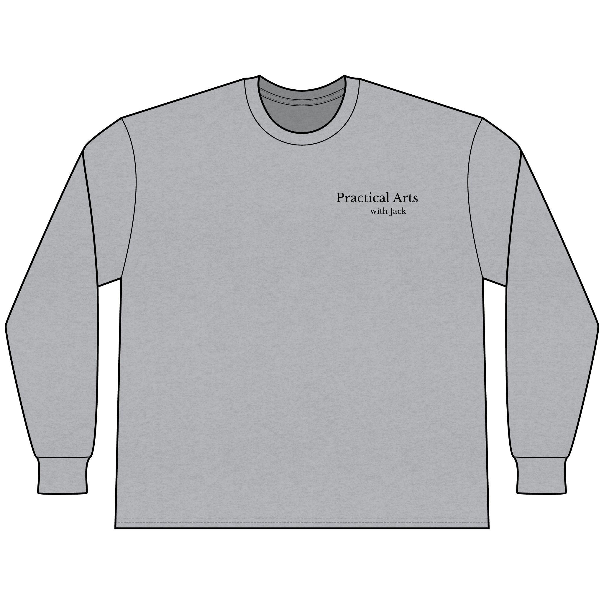 Langarmshirt „Crafty Jack“ Sasquatch — Shirt für praktische Künste