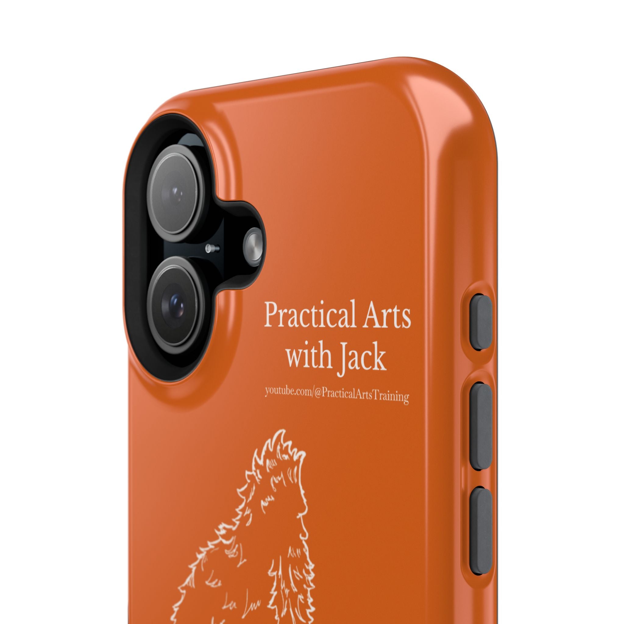 Crafty Jack's Impact-Resistant Phone Case (Rust)