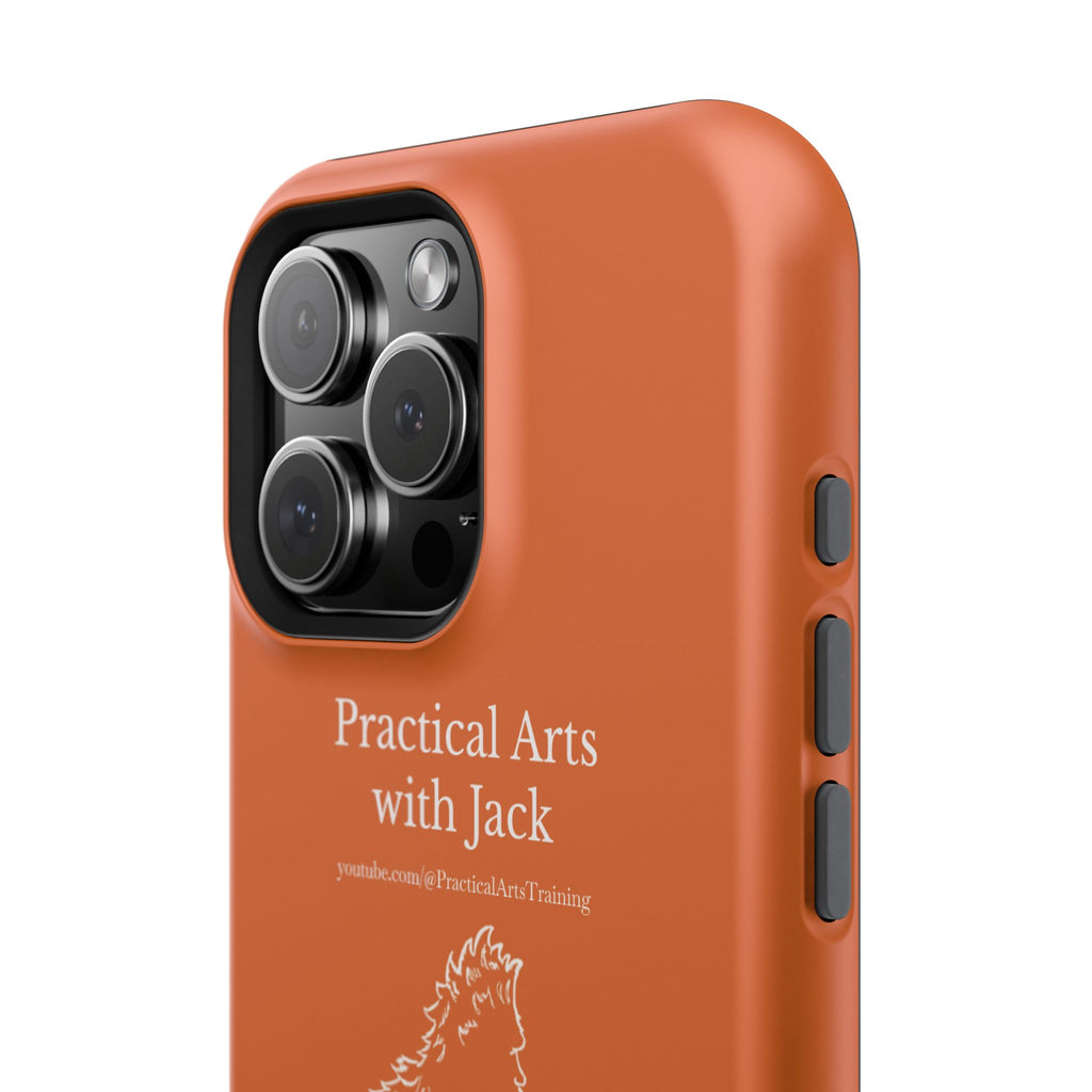 Crafty Jack's Impact-Resistant Phone Case (Rust)
