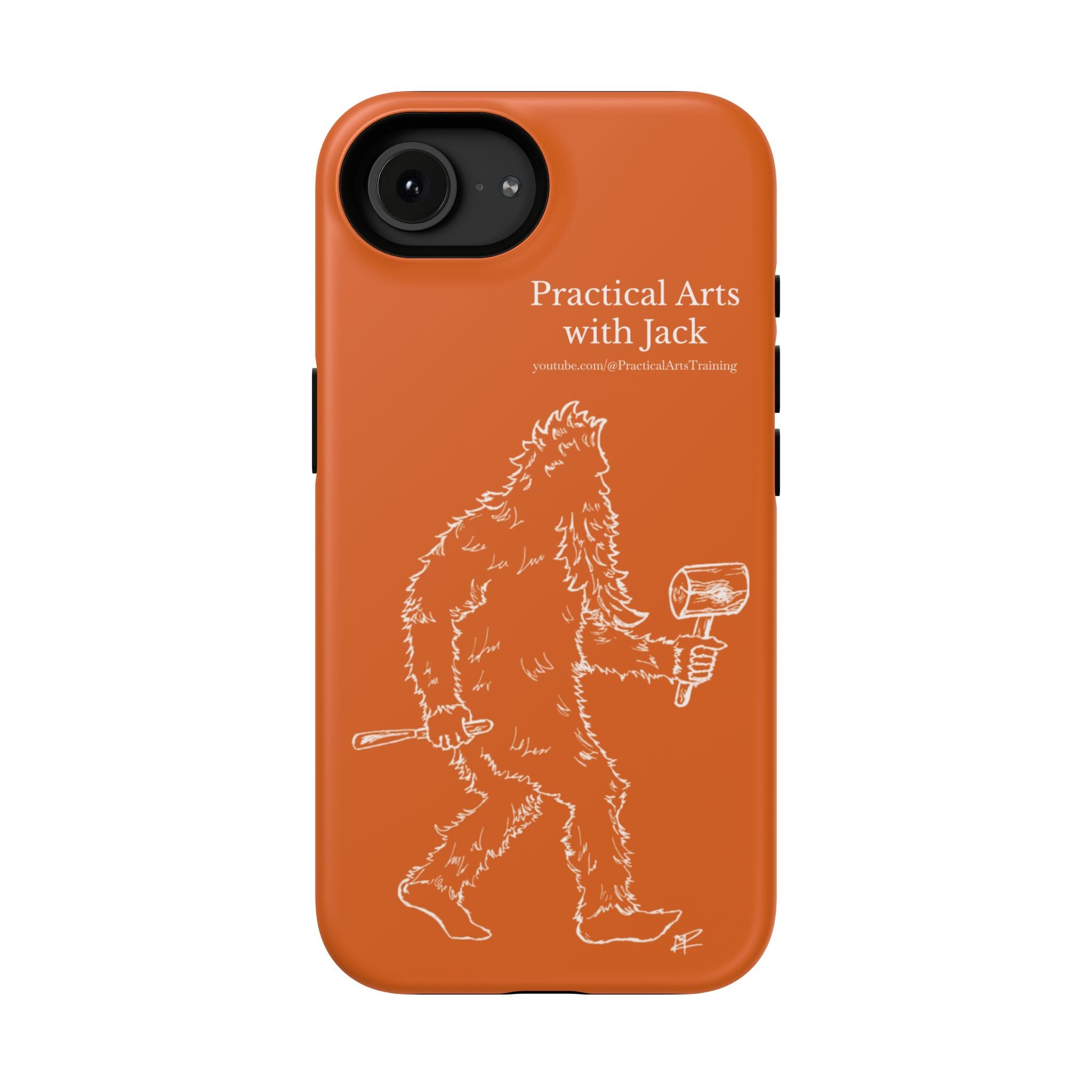 Crafty Jack's Impact-Resistant Phone Case (Rust)