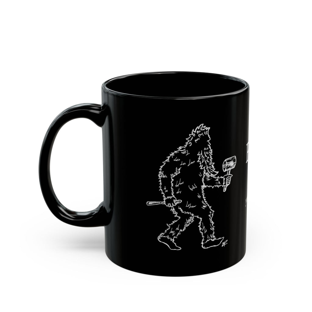Schwarze Tasse (325 ml, 440 ml)