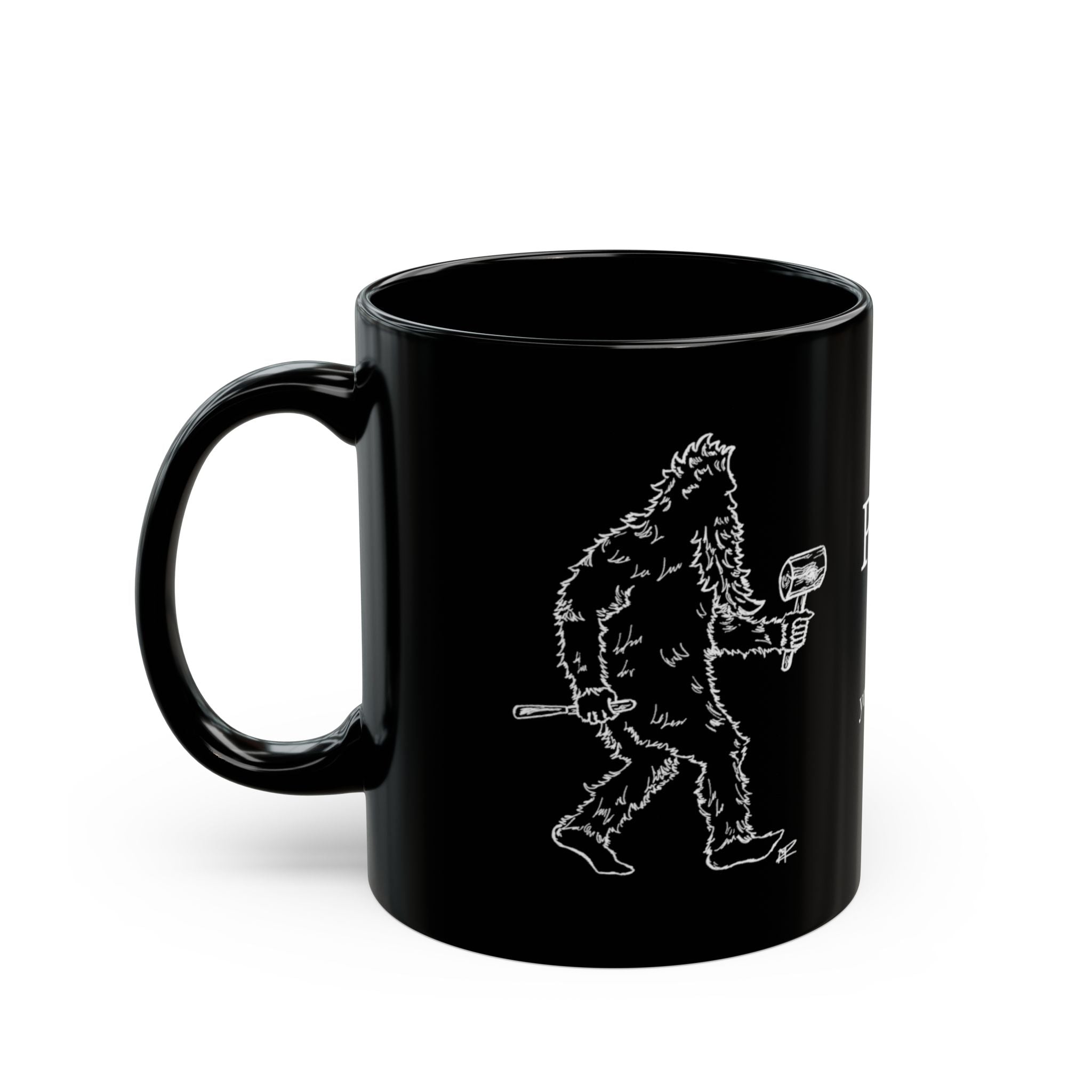 Schwarze Tasse (325 ml, 440 ml)