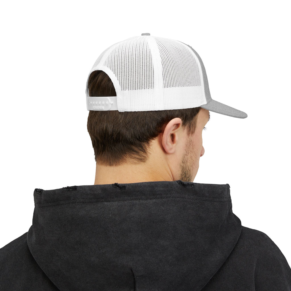 “Crafty Jack” Trucker-Cap — Gesticktes Sasquatch-Logo
