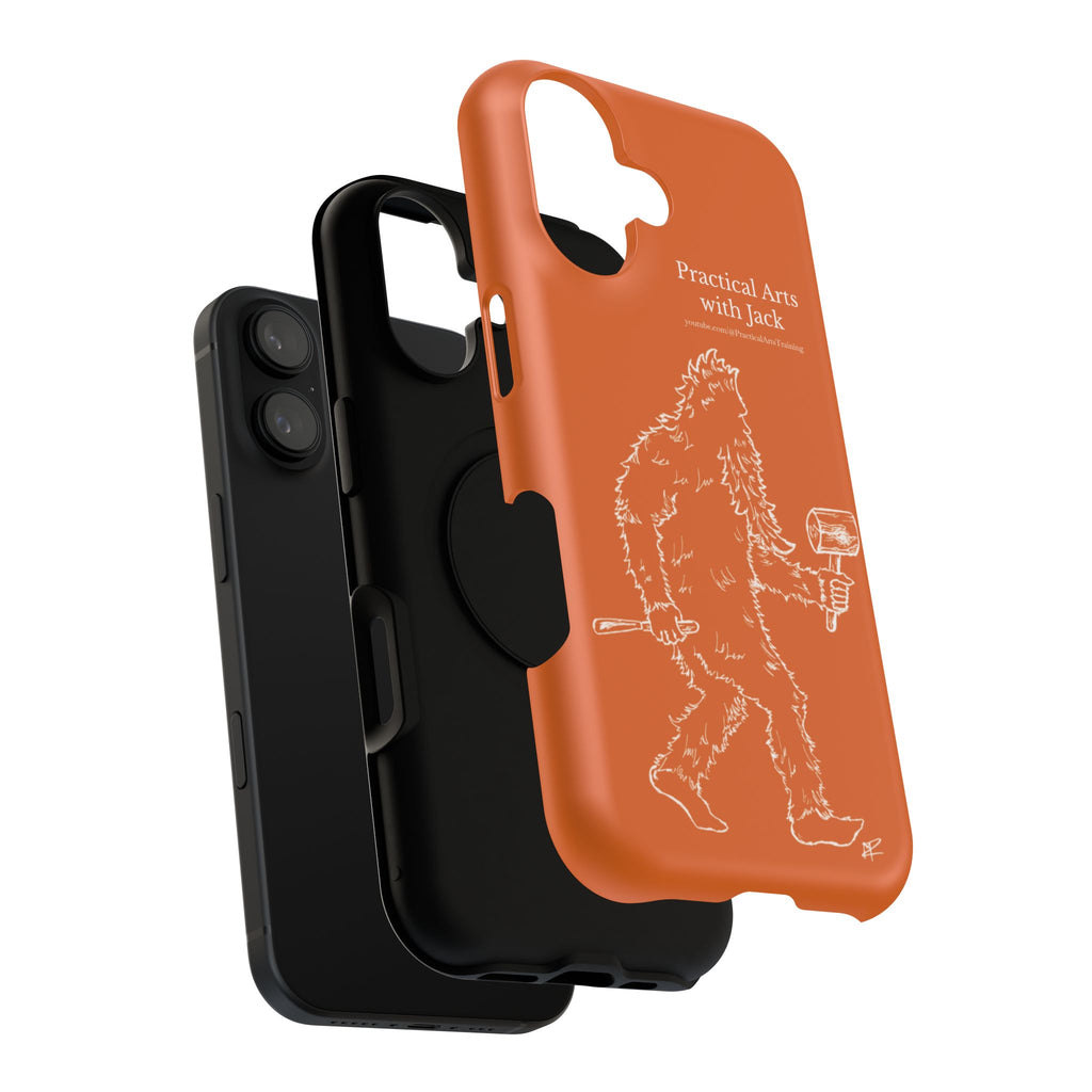 Crafty Jack's Impact-Resistant Phone Case (Rust)