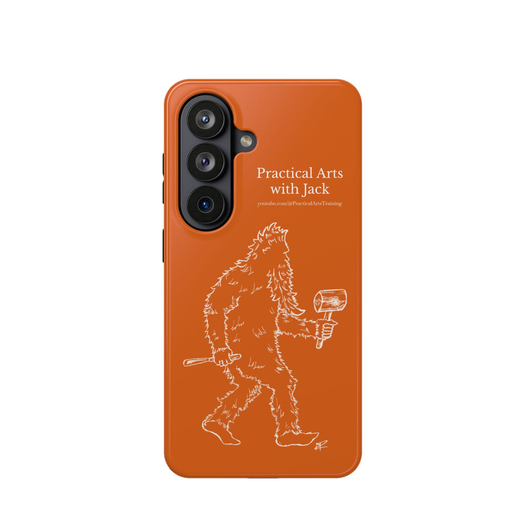 Crafty Jack's Impact-Resistant Phone Case (Rust)