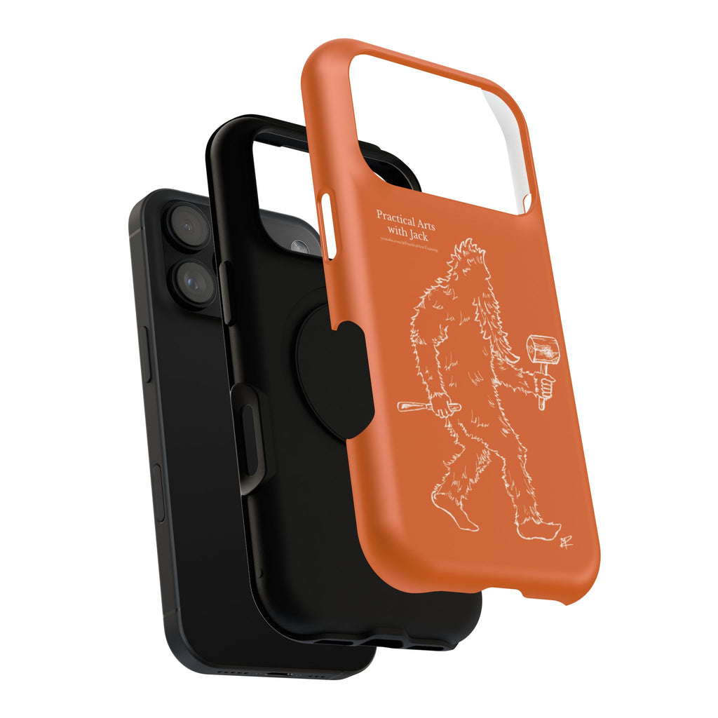 Crafty Jack's Impact-Resistant Phone Case (Rust)
