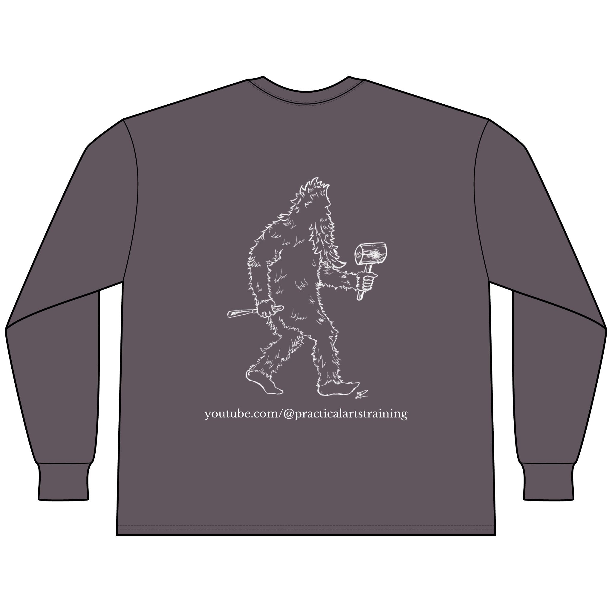 Langarmshirt „Crafty Jack“ Sasquatch — Shirt für praktische Künste