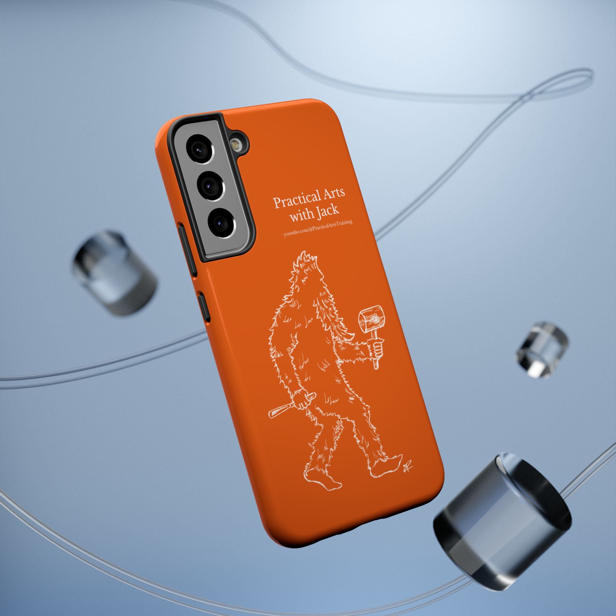 Crafty Jack's Impact-Resistant Phone Case (Rust)