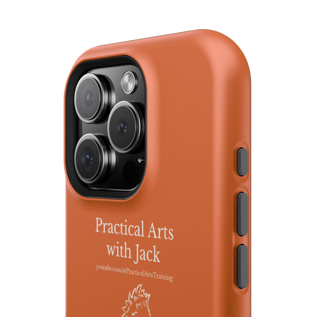 Crafty Jack's Impact-Resistant Phone Case (Rust)