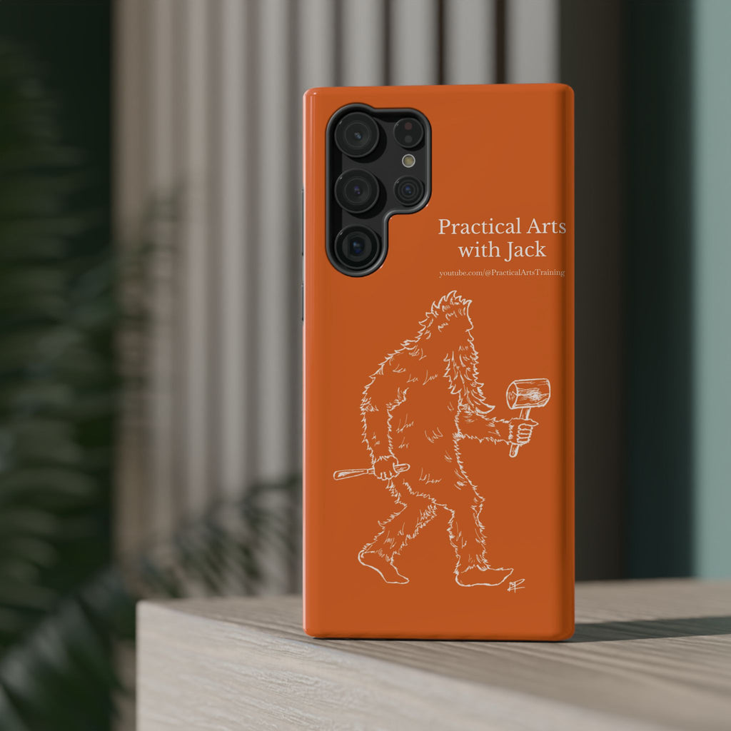 Crafty Jack's Impact-Resistant Phone Case (Rust)