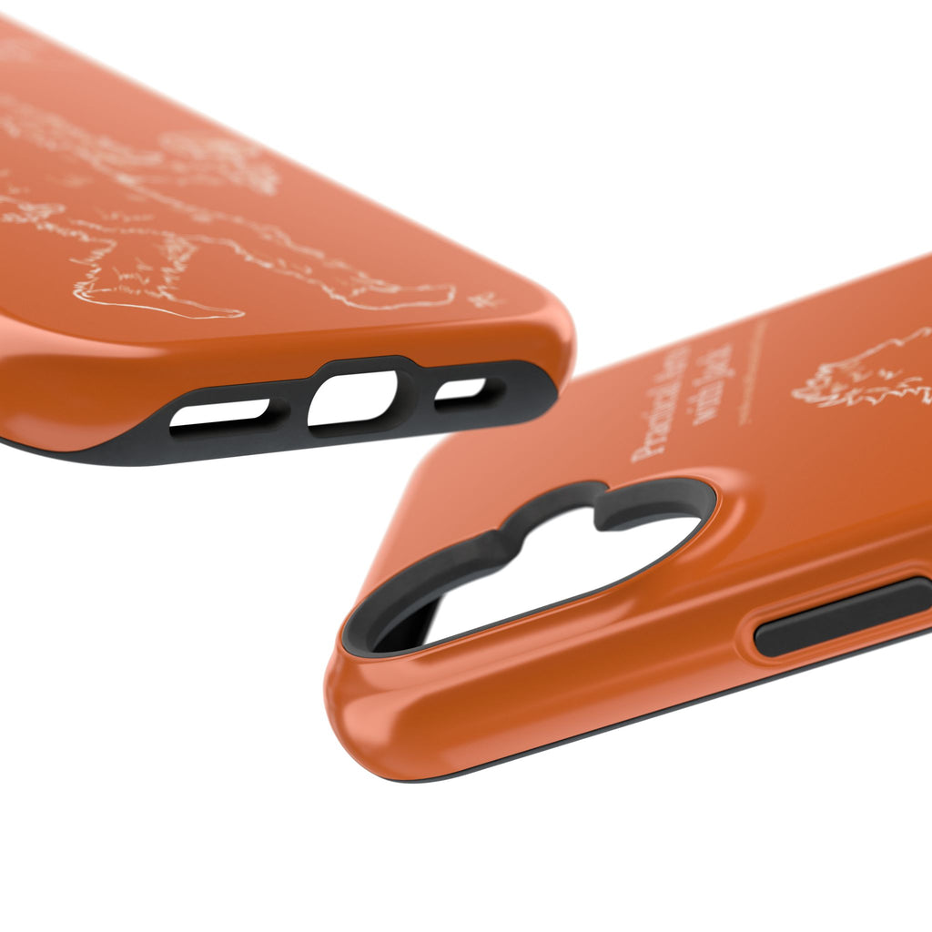 Crafty Jack's Impact-Resistant Phone Case (Rust)