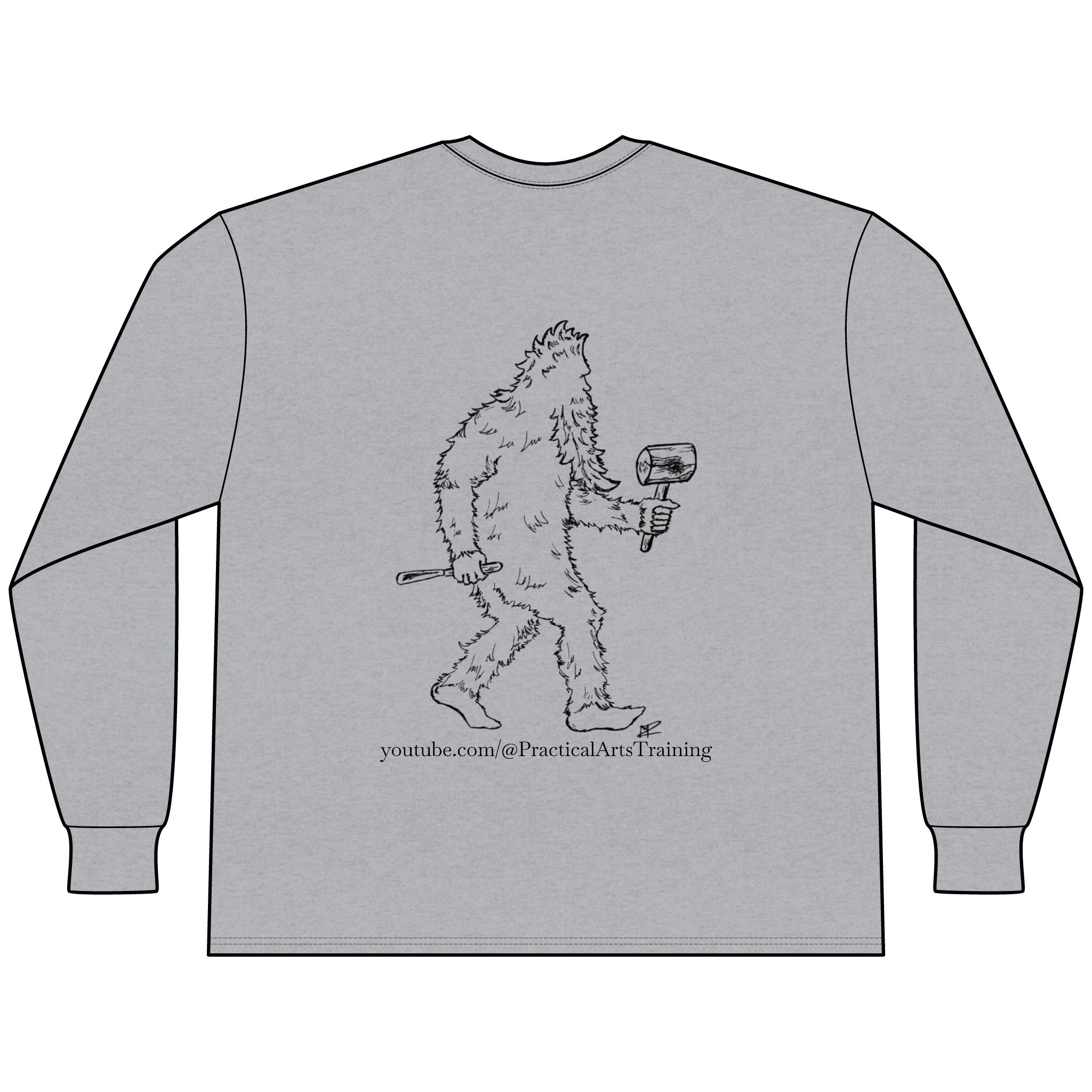 Langarmshirt „Crafty Jack“ Sasquatch — Shirt für praktische Künste