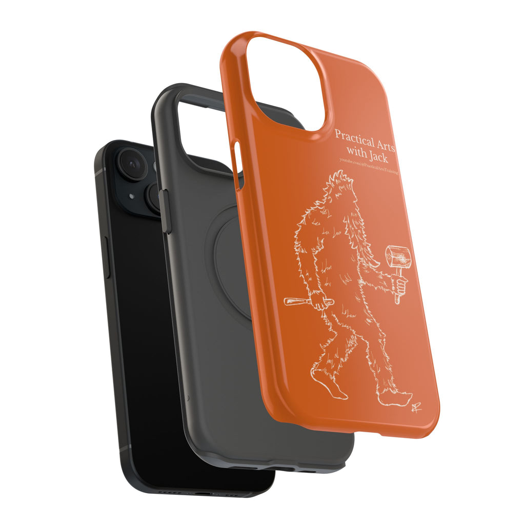 Crafty Jack's Impact-Resistant Phone Case (Rust)